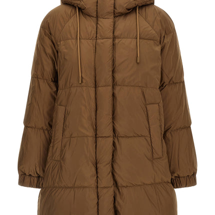 Max Mara Brown Polyester Parka