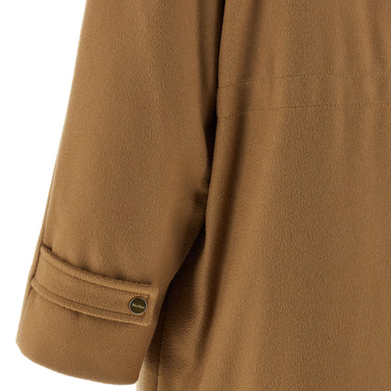 Max Mara Beige Polyamide Parka