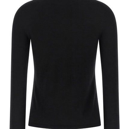 Max Mara Black Cashmere Cardigan