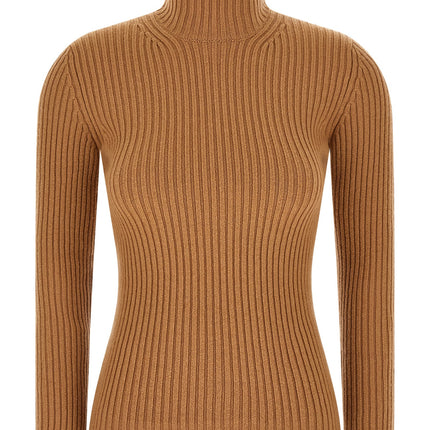 Max Mara Beige Wool Cardigan