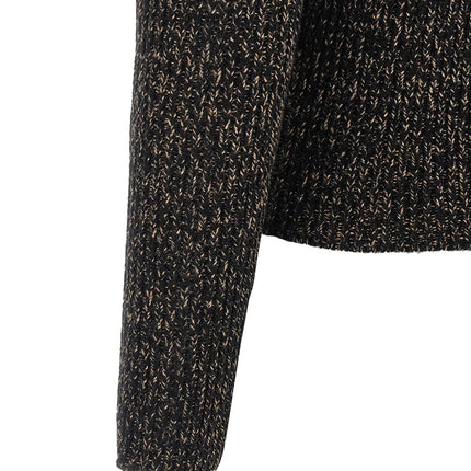 Max Mara Black Wool Cardigan