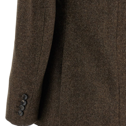 Max Mara Brown Virgin Wool Blazer