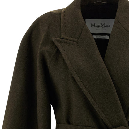 Max Mara Bicolor Wool Coat