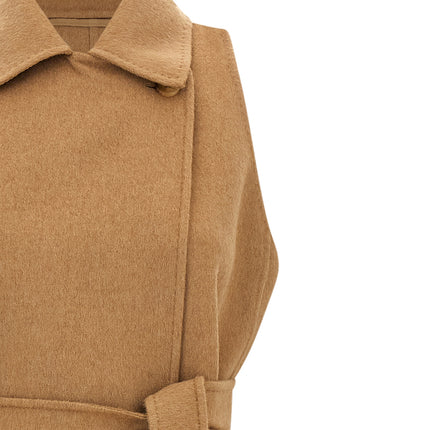 Max Mara Beige Wool Coat