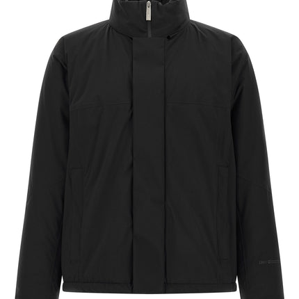 LAMINAR Black Polyamide Shell Jacket
