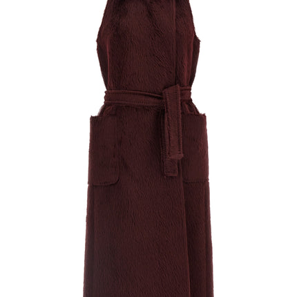 Max Mara Bordeaux Wool Coat