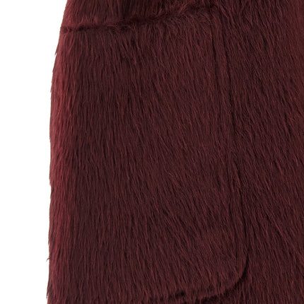 Max Mara Bordeaux Wool Coat