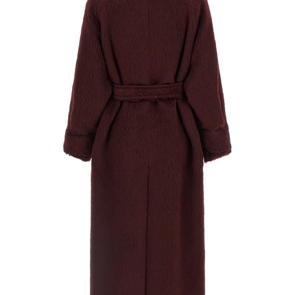 Max Mara Bordeaux Wool Coat
