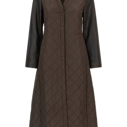 Max Mara Brown Polyamide Coat
