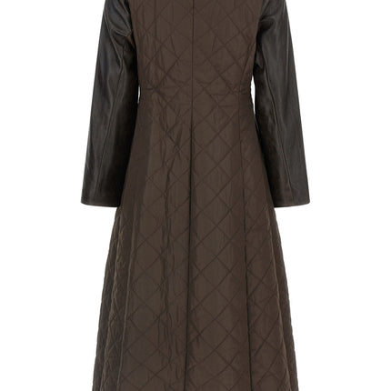 Max Mara Brown Polyamide Coat