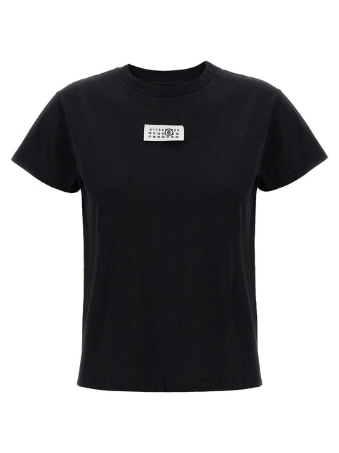 MM6 Maison Margiela Black Cotton T-Shirt