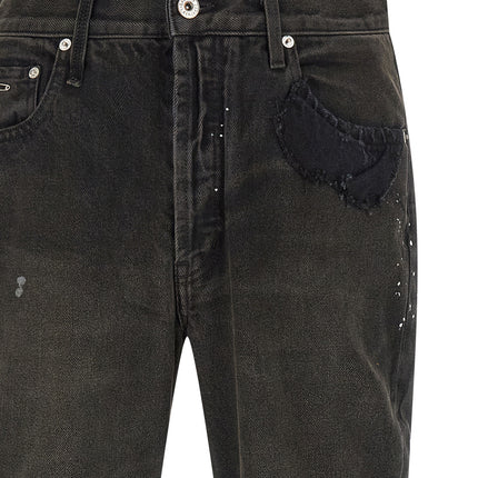 GALLERY DEPT. Black Cotton Flared Jeans