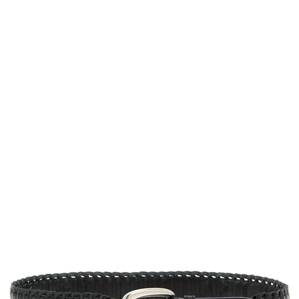 Golden Goose Black Cowhide Regular Belt