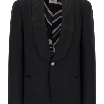 Emilio Pucci Black Virgin Wool Blazer