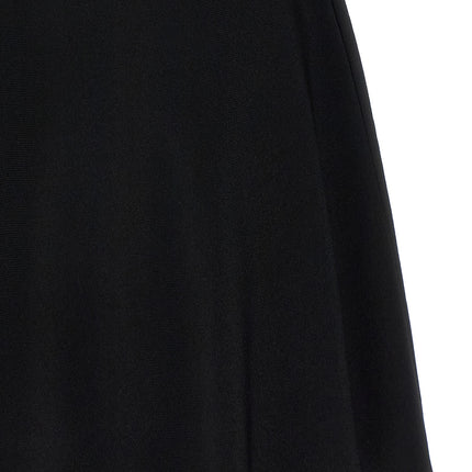 Valentino Garavani Black Viscose Short Dress