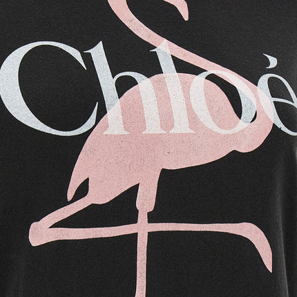 Chloé Black Cotton T-Shirt