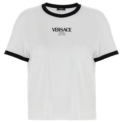 Versace Bicolor Viscose T-Shirt