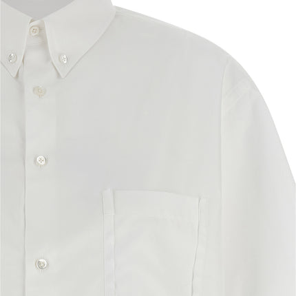 Maison Margiela White Cotton Blouse
