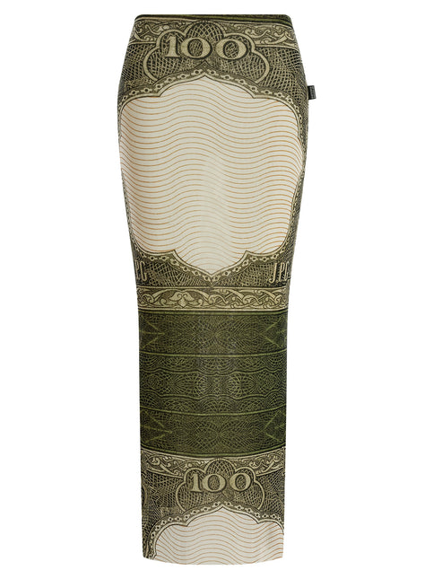 Jean Paul Gaultier Multicolor Polyamide Mini Skirt