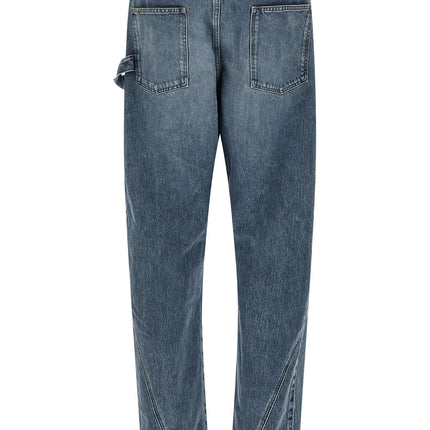 J.W.Anderson Blue Cotton Jeans Denim