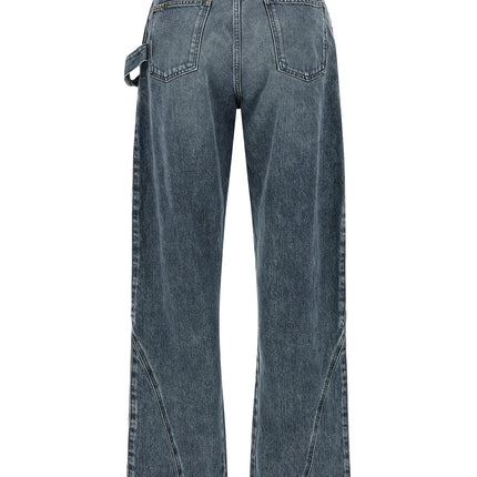 J.W.Anderson Blue Cotton Jeans Denim