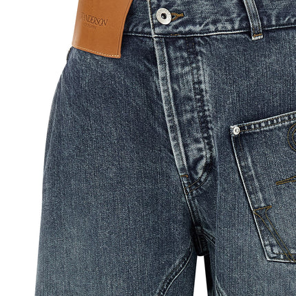 J.W.Anderson Blue Cotton Jeans Denim