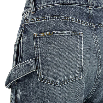 J.W.Anderson Blue Cotton Jeans Denim