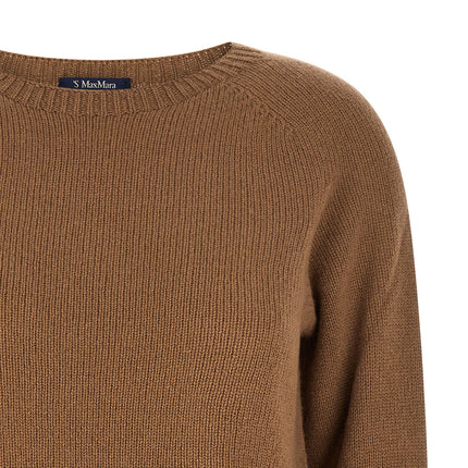 'S Max Mara Brown Wool Cardigan