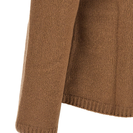 'S Max Mara Brown Wool Cardigan