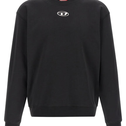 Diesel Black Cotton Sweatshirt