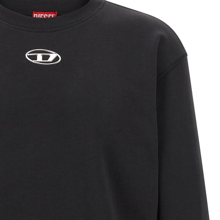 Diesel Black Cotton Sweatshirt