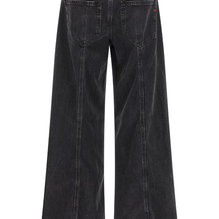 Diesel Black Cotton Jeans Denim