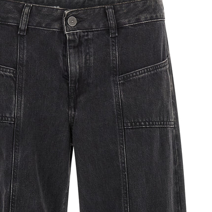 Diesel Black Cotton Jeans Denim