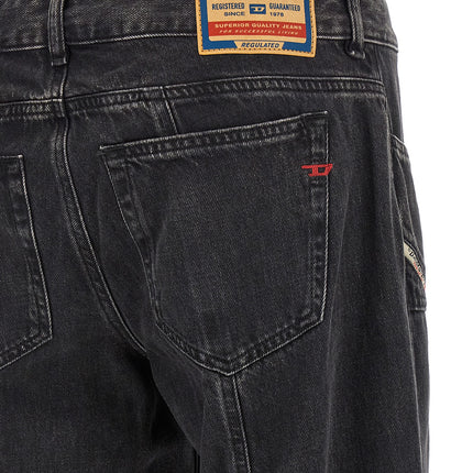 Diesel Black Cotton Jeans Denim