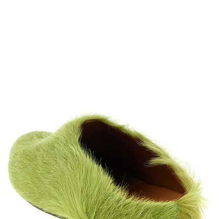 Marni Bicolor Calfskin Clogs