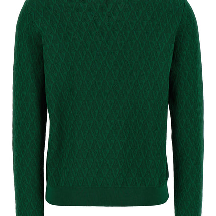 Versace Bicolor Viscose Cardigan