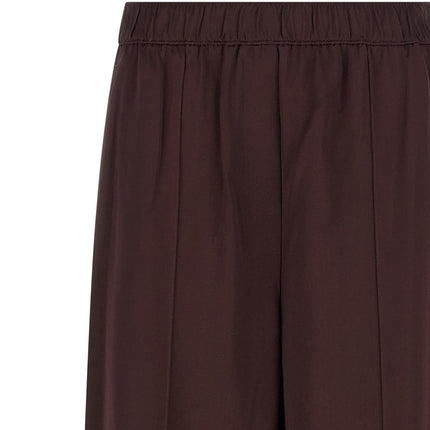 Tory Burch Bordeaux Viscose Casual Pants