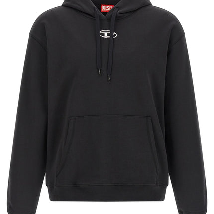 Diesel Black Cotton Sweatshirt