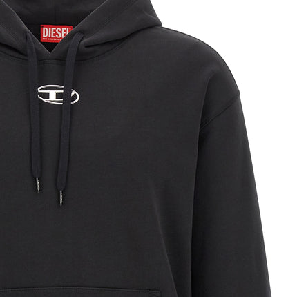 Diesel Black Cotton Sweatshirt