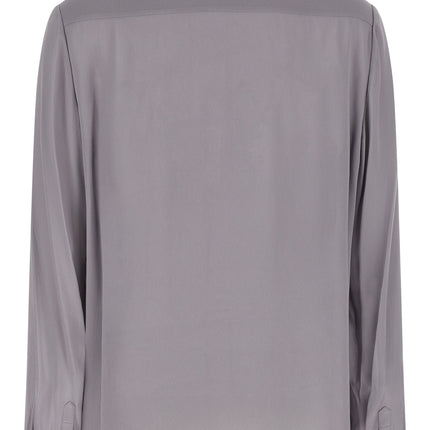 Tory Burch Gray Viscose Blouse