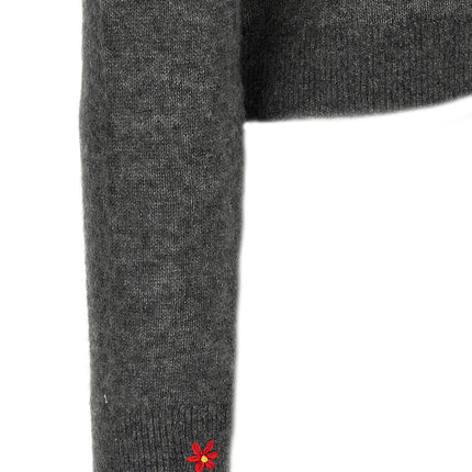 Tory Burch Gray Cashmere Cardigan
