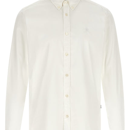 Hugo Boss White Cotton Blouse