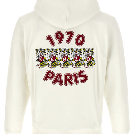 Kenzo White Cotton Sweatshirt