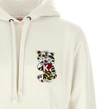 Kenzo White Cotton Sweatshirt