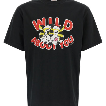 Kenzo Black Cotton T-Shirt