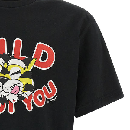 Kenzo Black Cotton T-Shirt