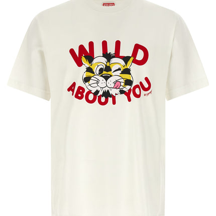 Kenzo White Cotton T-Shirt