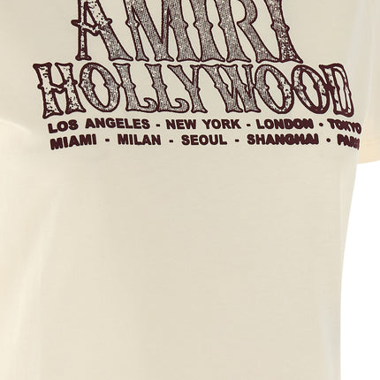 Amiri White Cotton T-Shirt