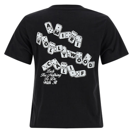 Amiri Black Cotton T-Shirt