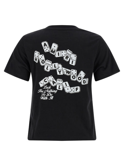 Amiri Black Cotton T-Shirt